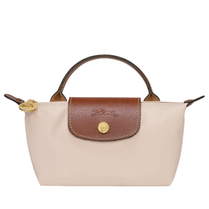 Longchamp Le Pliage Original pouch with handle in the color Paper