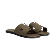 Hermes Izmir sandal étoupe