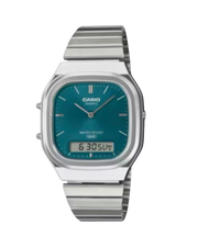 Casio Vintage AQ-240E-3A Dual Time Digital Watch D419