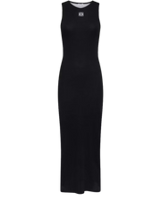 LOEWE Anagram Cotton Tank Dress Black