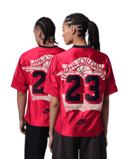 Jordan X LEVIS JERSEY GYM RED/BLACK-PALE IVORY