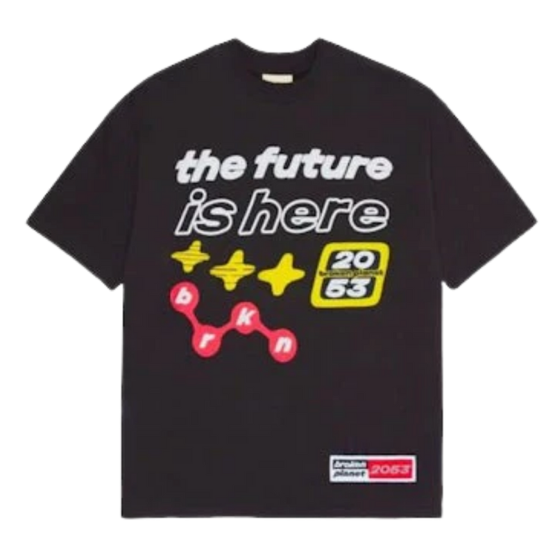Broken Planet The Future Is Here T-shirtBlack