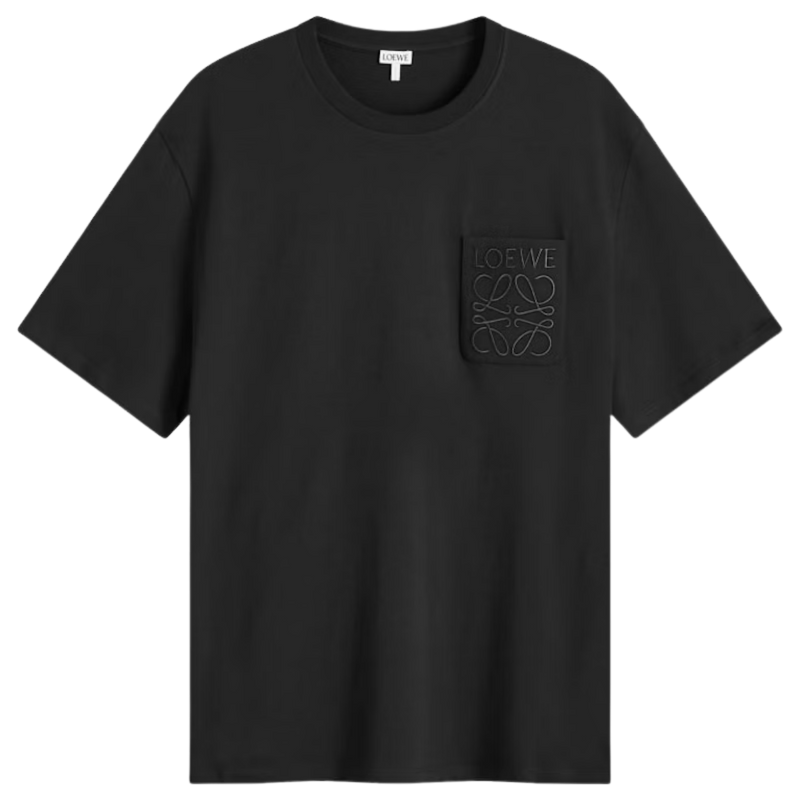 LOEWE Anagram Pocket T-Shirt Black