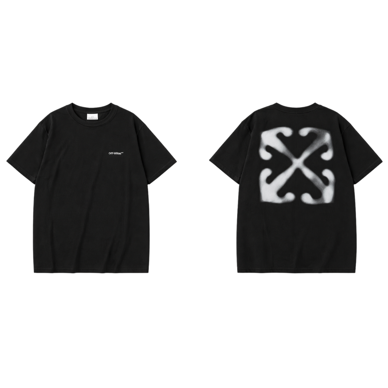 Off White Men's Vanish Arrows Oversized T-Shirt, Signature Motif