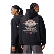 Jordan X LEVIS HOODIE BLACK/PALE IVORY-GYM RED