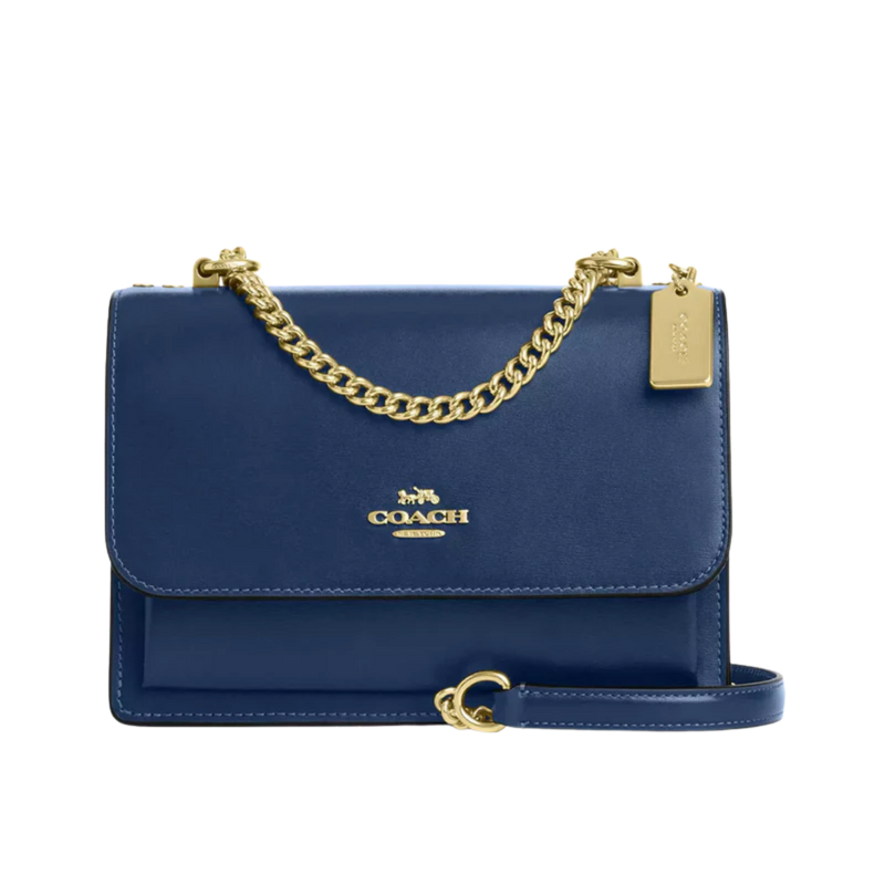 Coach Klare Crossbody Bag Gold Deep Blue