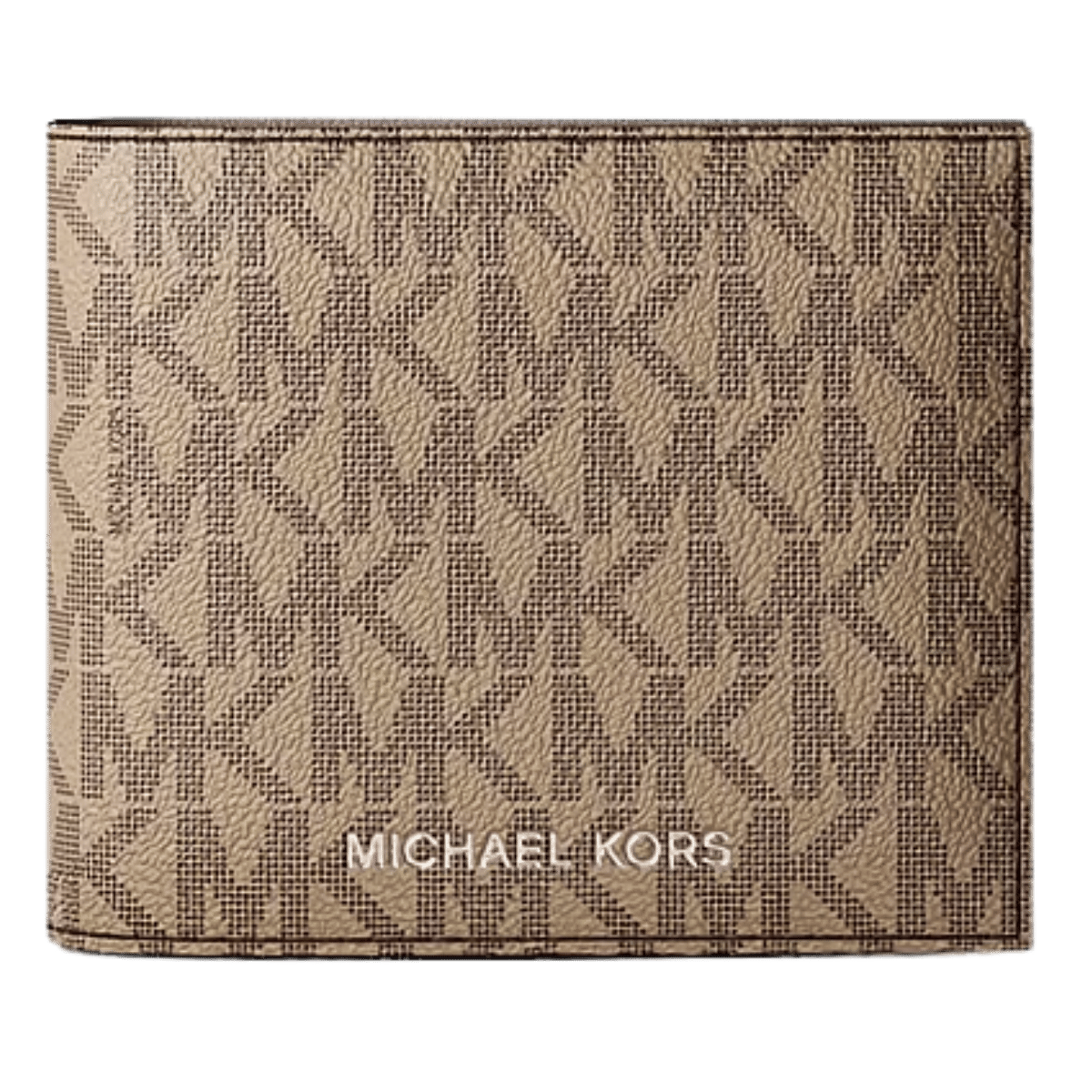 Michael Kors Cooper Logo Billfold Wallet With Coin Pouch CAMEL