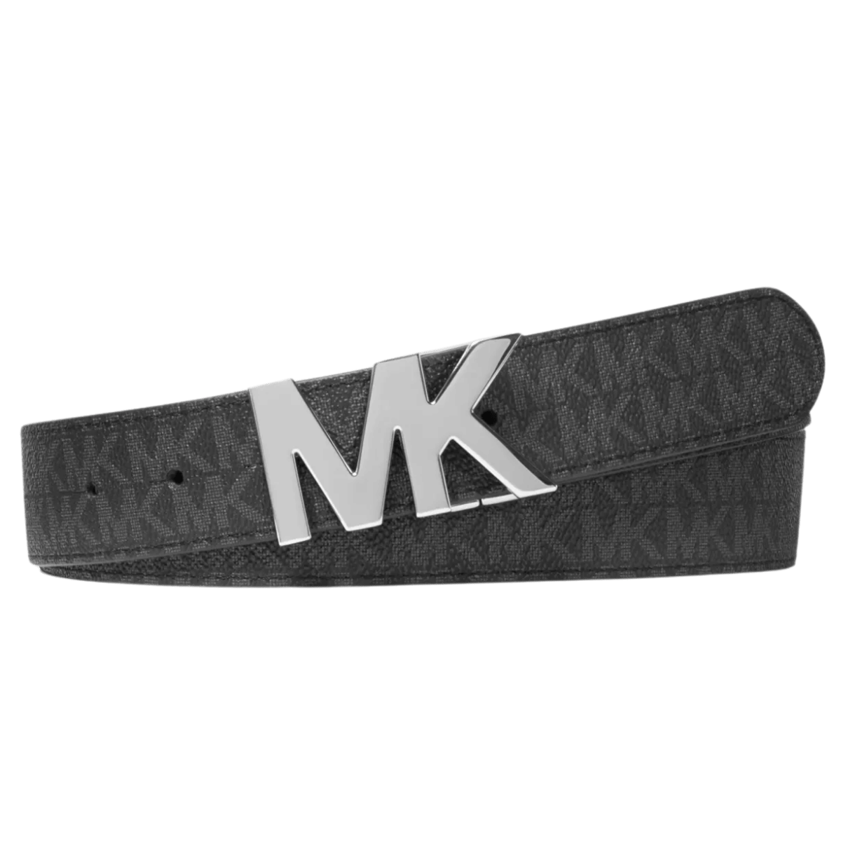 Michael Kors Mens Reversible Logo Buckle Black Belt