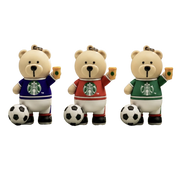 Starbucks Bearista World Cup Themed Keychains