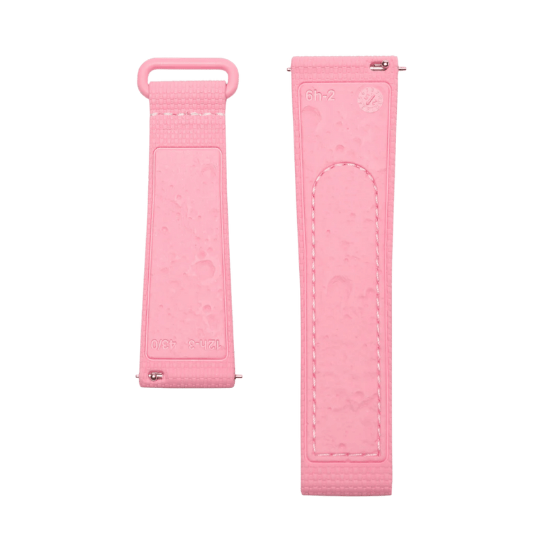 Swatch x Omega Bioceramic Moonswatch White Pink Straps
