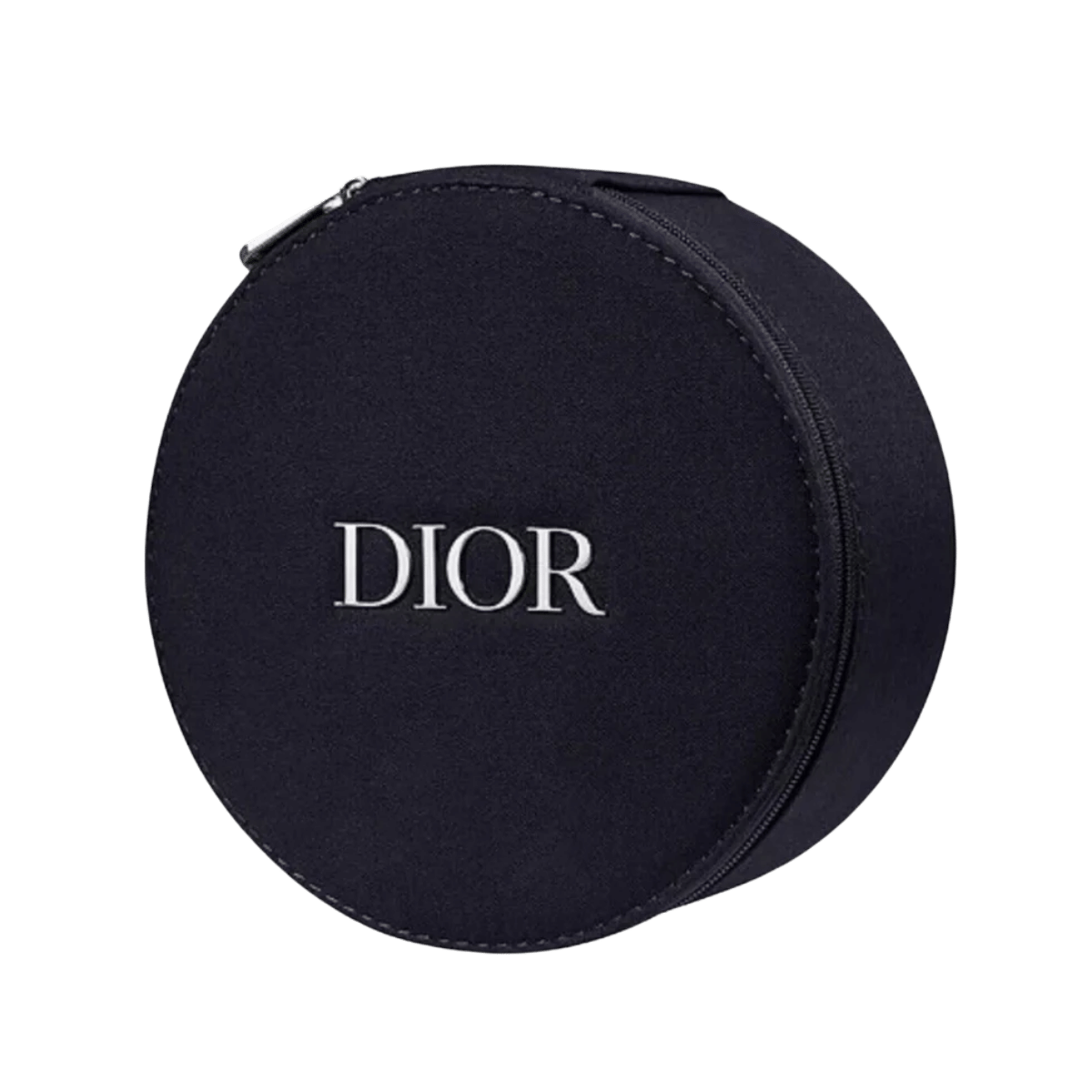 DIOR Beauty Vanity Case Round Makeup Bag With Mirror - Black