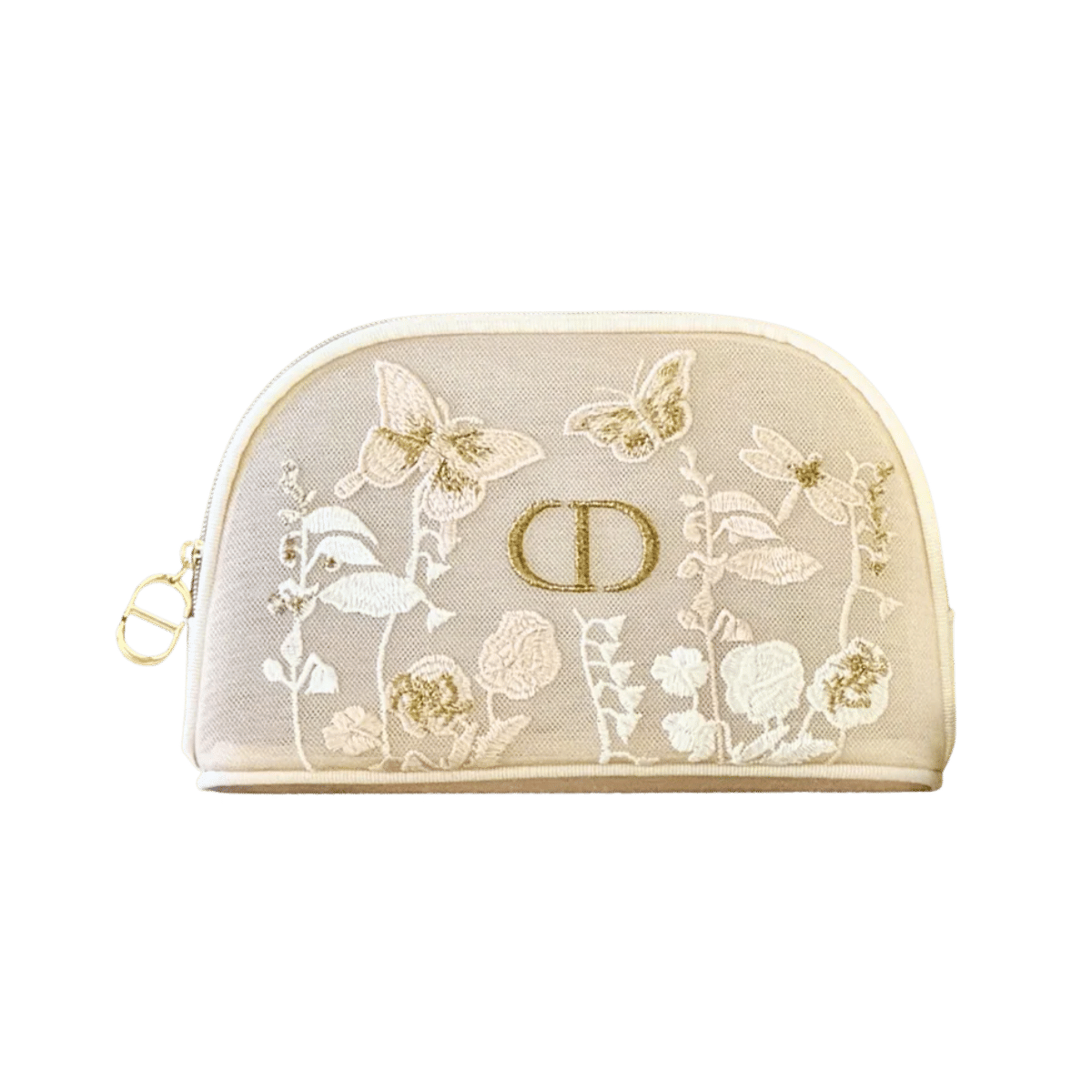 Dior Beauty Embroidered Butterflies and Dragonflies Makeup Pouch
