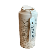 Dior Cream Floral Travel Mug