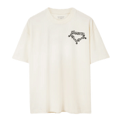 ALL SAINTS Drip Short Sleeve Oversized T-Shirt Chalk White