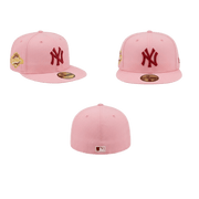 New Era 59Fifty New York Yankees fitted Pink hat