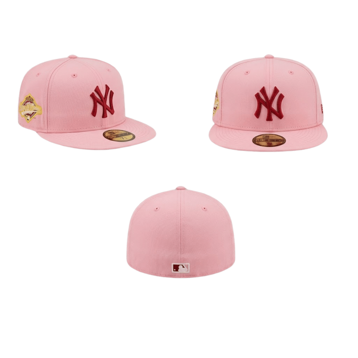 New Era 59Fifty New York Yankees fitted Pink hat