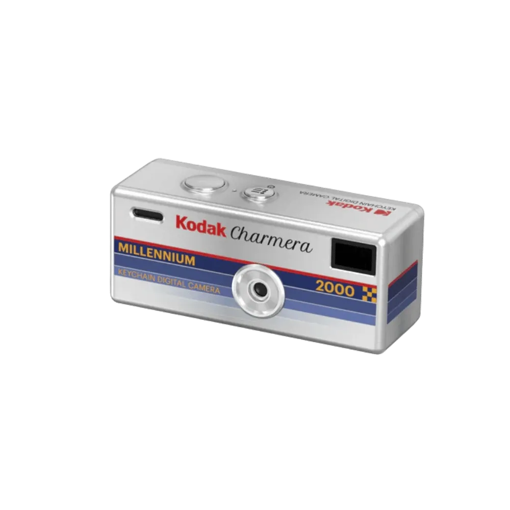 Kodak Charmera Millennium Keychain Digital Camera - White (Secret Edition)
