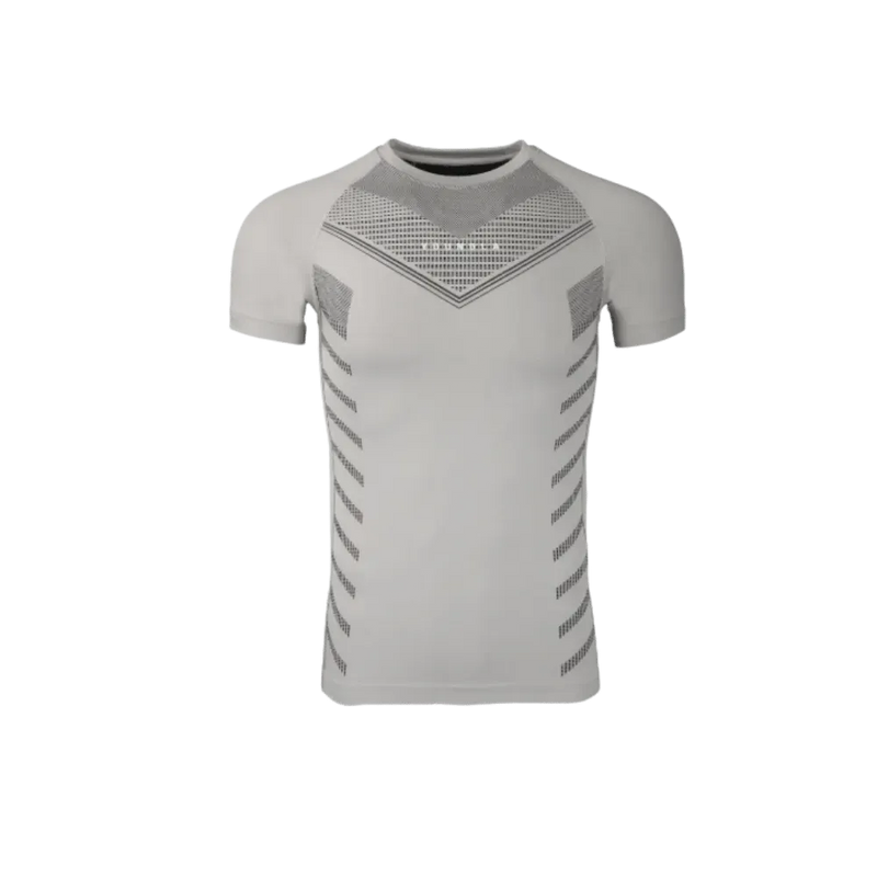 Young LA Superhero Compression Tees Cement