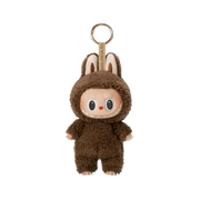 Pop Mart Labubu The Monsters Tasty Macarons Chestnut Cocoa Vinyl Plush Pendant