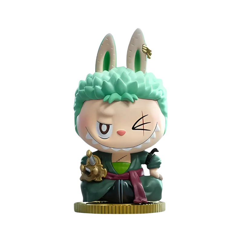 Pop Mart Labubu The Monsters x One Piece Series Roronoa Zoro Figure