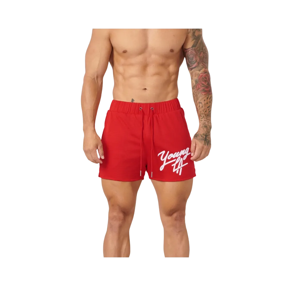 YoungLA Legacy Shorts Red