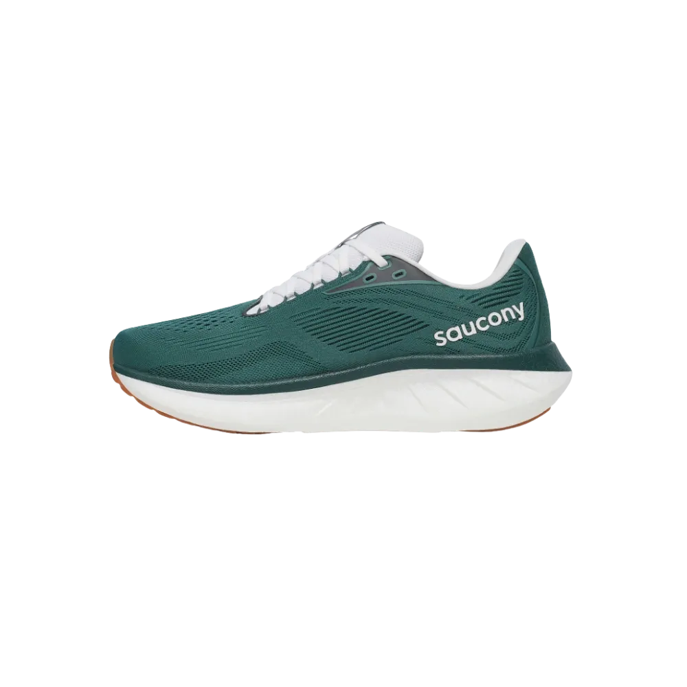 Saucony Ride 18 Pine White