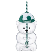 Starbucks Bear Bearista Football Tumbler Cup