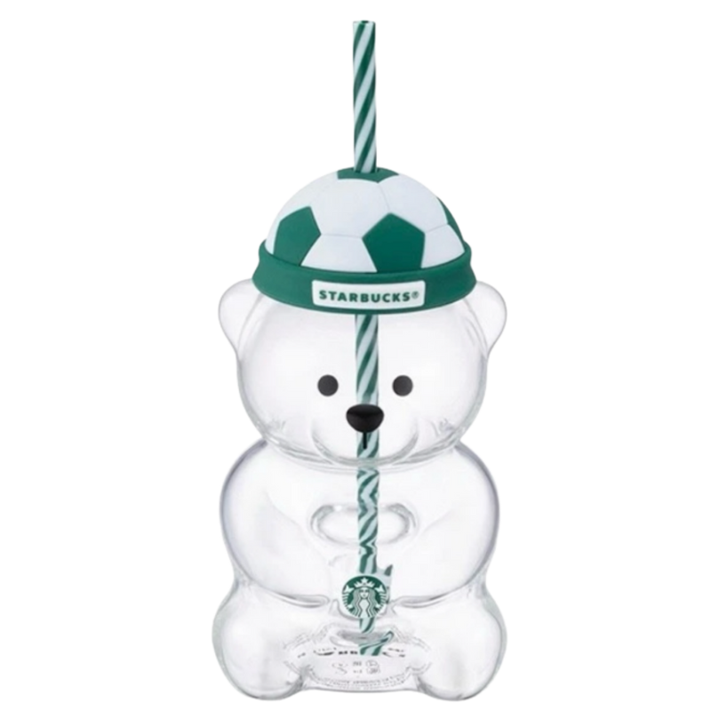 Starbucks Bear Bearista Football Tumbler Cup