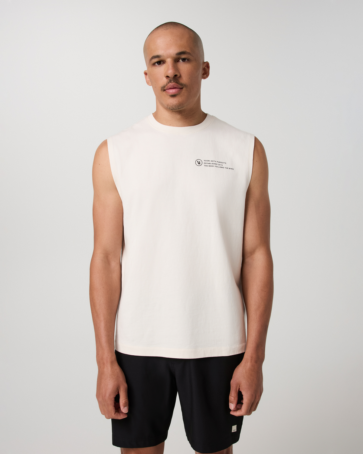 Vuori Sleeveless Heavyweight Cotton Muscle Tank