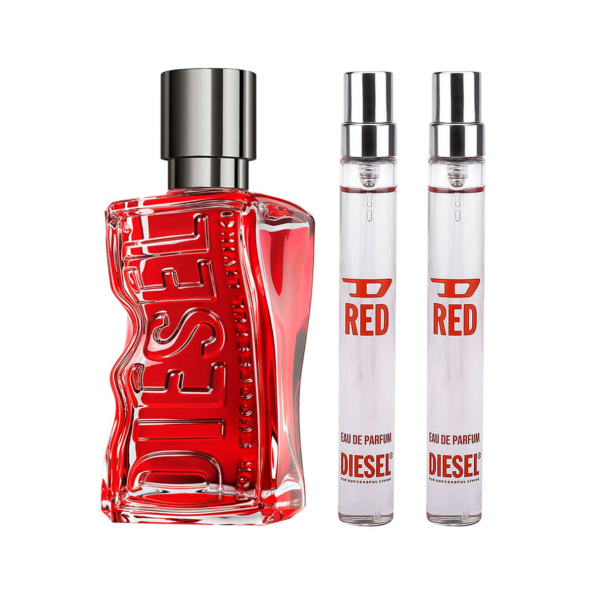 Diesel D Red Set Eau de Parfum (100 ml) + (2 x 10 ml) - Diesel