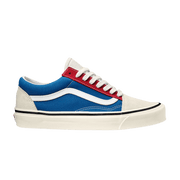 Vans Old Skool 36 DX White Blue Red