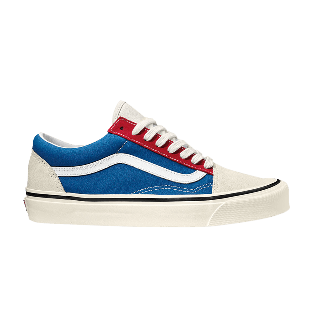Vans Old Skool 36 DX White Blue Red
