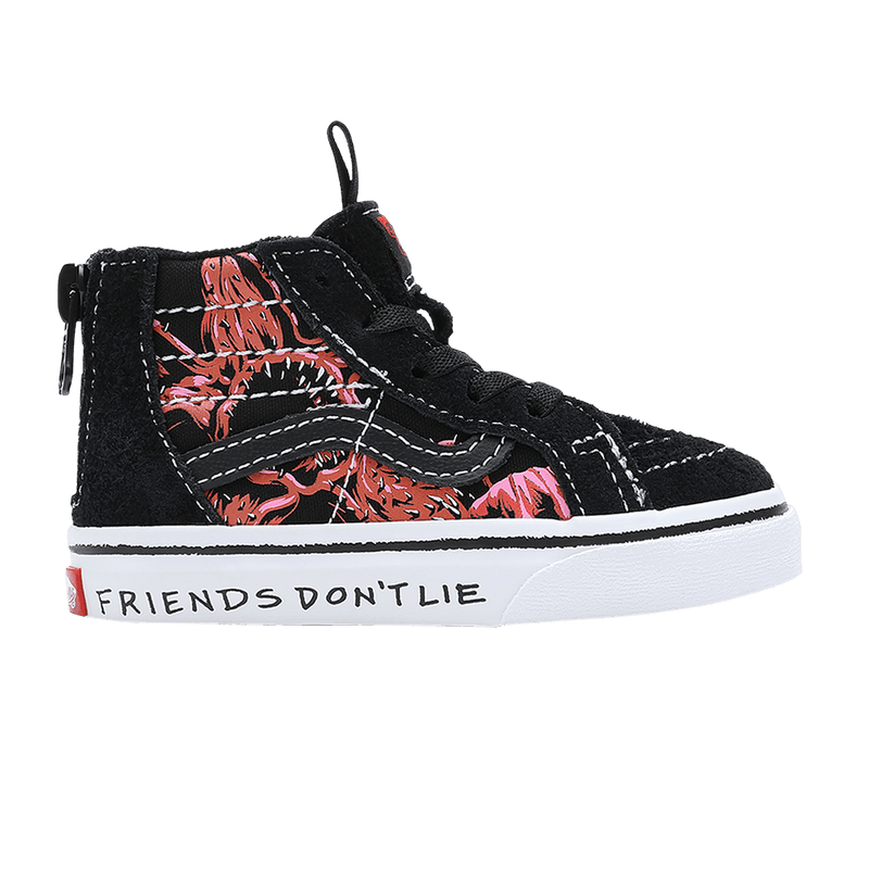 Stranger Things x Vans Sk8-Hi Zip Toddler Upside Down