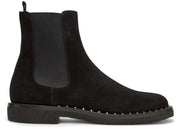 Valentino Garavani Suede Soul Rockstud Chelsea Boots Black