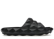 Valentino Roman Stud Turtle Slide Sandal Black