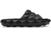 Valentino Roman Stud Turtle Slide Sandal Black