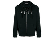 Valentino VLTN Cotton Hoodie Black