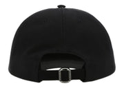 Valentino VLTN Logo Cotton Baseball Cap Black/White