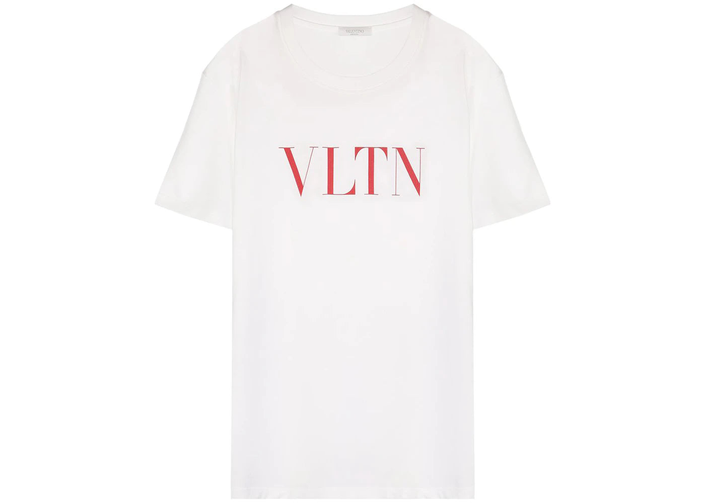 Valentino VLTN Print T-Shirt White/Red