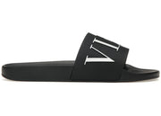 Valentino VLTN Rubber Slider Black White