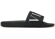 Valentino VLTN Rubber Slider Black White