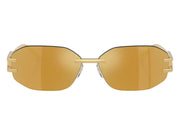Versace Geometric Sunglasses BrownGoldBrownMirror Gold Gold (VE2274 10027P)