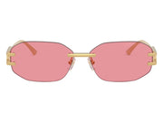 Versace Geometric Sunglasses Pink Gold (VE2274 100284)
