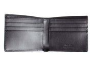 Versace Greca Bi-Fold Wallet Black/Blue