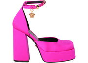 Versace Medusa Aevitas Satin Pumps Bright Pink (Women's)