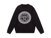 Versace Medusa Logo Sweatshirt Black