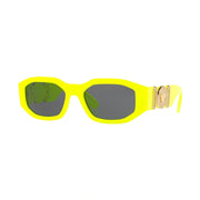 Versace Oval Sunglasses Yellow Fluorescent (0VE4361 532187)