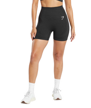 Gymshark Vital Seamless 2.0 Shorts - Black Marl