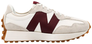 New Balance Wmns 327 'White Dark Red'