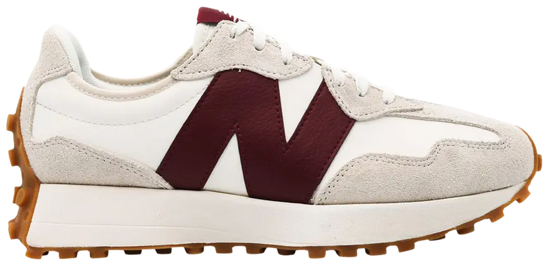 New Balance Wmns 327 'White Dark Red'